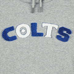 Indianapolis Colts The Wild Collective Women's Cropped Pullover Hoodie - Gray Hoodies