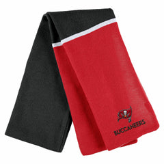 Tampa Bay Buccaneers WEAR by Erin Andrews Women's Colorblock Cuffed Knit Hat with Pom and Scarf Set - Red Hats