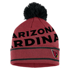 Arizona Cardinals WEAR by Erin Andrews Women's Double Jacquard Cuffed Knit Hat with Pom and Gloves Set - Cardinal Hats