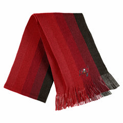 Tampa Bay Buccaneers WEAR by Erin Andrews Women's Ombre Pom Knit Hat and Scarf Set - Red Hats