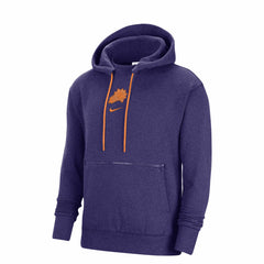 Phoenix Suns Courtside Versus Flight Pullover Hoodie Heather Purple - Nike