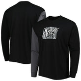 Brooklyn Nets Courtside Versus Flight MAX90 Long Sleeve T-Shirt Black - Nike