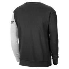 Phoenix Suns Courtside Versus Force & Flight Pullover Sweatshirt Black/Heather Gray - Nike
