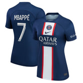 Kylian Mbappé Paris Saint-Germain Women's 2022/23 Home Replica Player Jersey Blue - Nike cheap