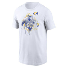 Aaron Donald Los Angeles Rams Player Graphic T-Shirt - White T-shirts