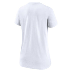 Washington Commanders Women's Hometown Collection Tri-Blend V-Neck T-Shirt - White T-shirts