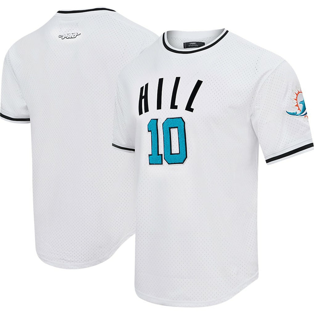 Tyreek Hill Miami Dolphins Pro Standard Mesh Player Name & Number Top - White Tops