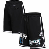A.J. Brown Philadelphia Eagles Pro Standard Player Name & Number Shorts - Black Shorts