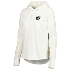 Las Vegas Raiders Women's Ashby Isles Jersey Pullover Hoodie - Cream Jerseys