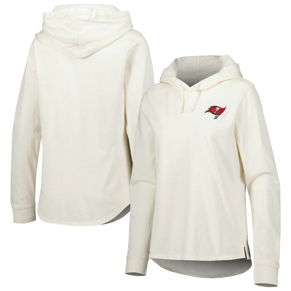 Tampa Bay Buccaneers Women's Ashby Isles Jersey Pullover Hoodie - Cream Jerseys