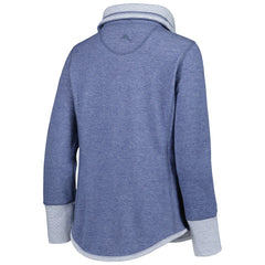 Seattle Seahawks Women's Sport Sun Fade Full-Zip Sweatshirt - Heathered College Navy Sweatshirts