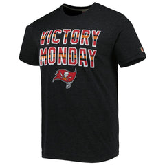 Tampa Bay Buccaneers Homage Victory Monday Tri-Blend T-Shirt - Black T-shirts