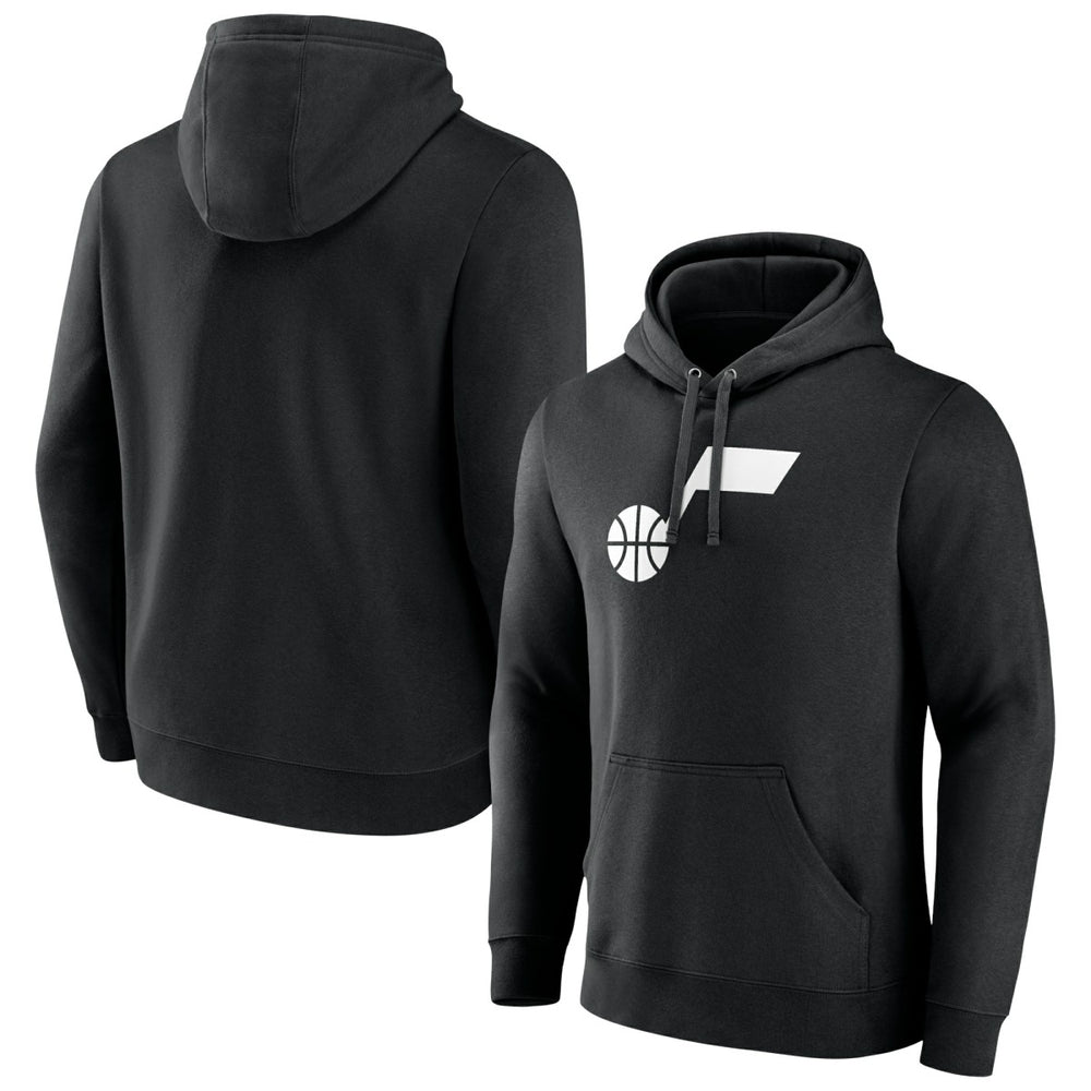 Utah Jazz Primary Logo Pullover Hoodie Black outlet