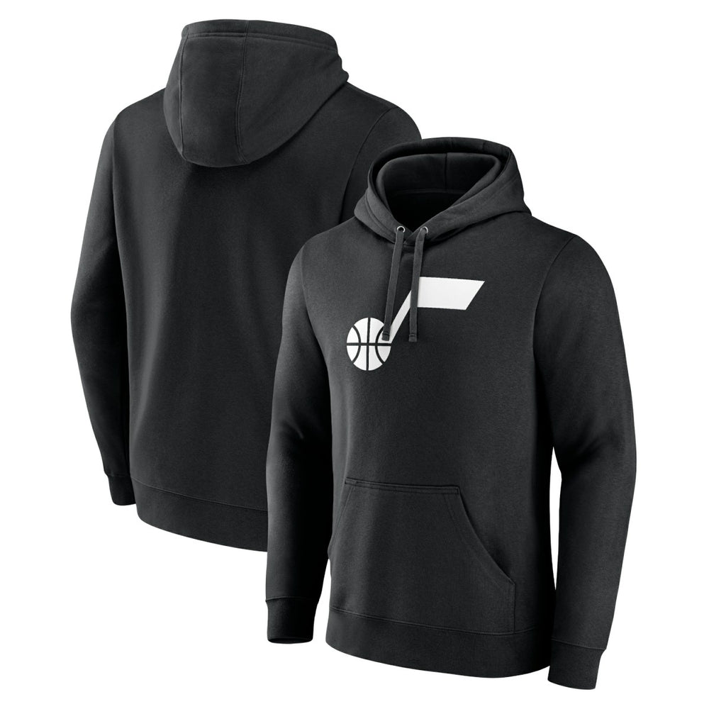 Utah Jazz Alternate Logo Pullover Hoodie Black
