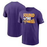 Minnesota Vikings Local Essential T-Shirt - Purple T-shirts