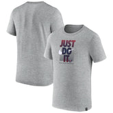 Paris Saint-Germain Just Do It T-Shirt Gray - Nike on sale