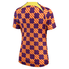 Barcelona Women's 2022/23 Pre-Match Raglan Performance Top Yellow - Nike sale