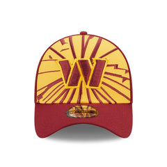 Washington Commanders New Era Shattered 39THIRTY Flex Hat - Gold/Burgundy Hats