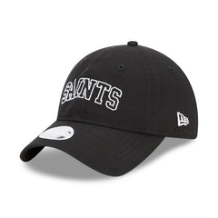 New Orleans Saints New Era Women's Collegiate 9TWENTY Adjustable Hat - Black Hats