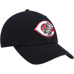 Cincinnati Reds '47 Cooperstown Collection Clean Up Adjustable Hat - Black Hats