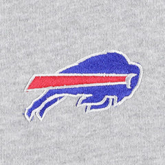 Buffalo Bills Big & Tall Fleece Raglan Full-Zip Hoodie Jacket - Heather Gray Hoodies