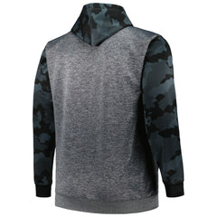 New Orleans Saints Big & Tall Camo Pullover Hoodie - Heather Charcoal Hoodies