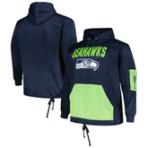 Seattle Seahawks Big & Tall Pullover Hoodie - College Navy Hoodies