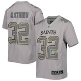 Tyrann Mathieu New Orleans Saints Youth Atmosphere Game Jersey - Gray Jerseys