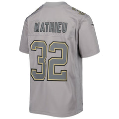 Tyrann Mathieu New Orleans Saints Youth Atmosphere Game Jersey - Gray Jerseys