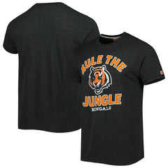Cincinnati Bengals Homage Hyper Local Tri-Blend T-Shirt - Charcoal T-shirts