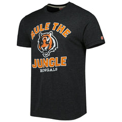 Cincinnati Bengals Homage Hyper Local Tri-Blend T-Shirt - Charcoal T-shirts