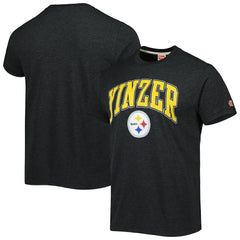Pittsburgh Steelers Homage Hyper Local Tri-Blend T-Shirt - Charcoal T-shirts