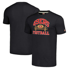 San Francisco 49ers Homage Hyper Local Tri-Blend T-Shirt - Charcoal T-shirts