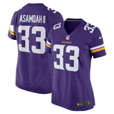 Brian Asamoah Minnesota Vikings Women's Player Game Jersey - Purple Jerseys