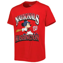 Washington Nationals Youth Disney Game Day T-Shirt - Red T-shirts
