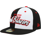 Script Pinwheel 59FIFTY Fitted Hat Black/White - New Era
