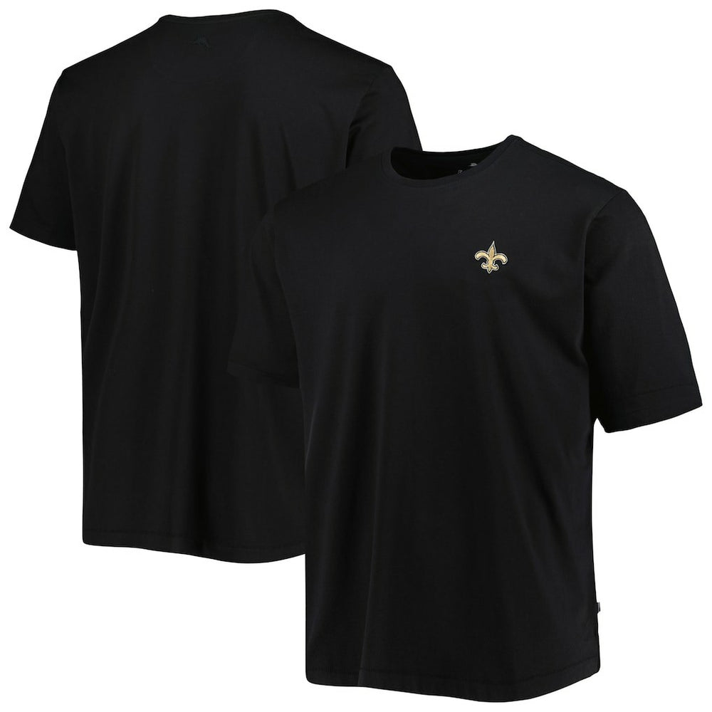 New Orleans Saints Bali Skyline T-Shirt - Black T-shirts
