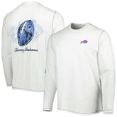 Buffalo Bills Laces Out Billboard Long Sleeve T-Shirt - White T-shirts
