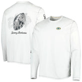 Green Bay Packers Laces Out Billboard Long Sleeve T-Shirt - White T-shirts