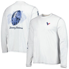 Houston Texans Laces Out Billboard Long Sleeve T-Shirt - White T-shirts