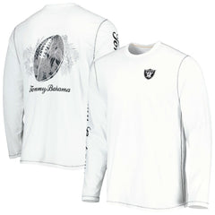 Las Vegas Raiders Laces Out Billboard Long Sleeve T-Shirt - White T-shirts