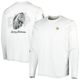 Minnesota Vikings Laces Out Billboard Long Sleeve T-Shirt - White T-shirts