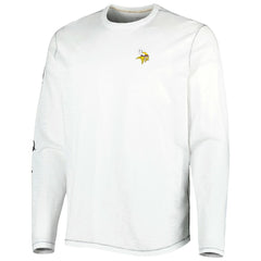 Minnesota Vikings Laces Out Billboard Long Sleeve T-Shirt - White T-shirts