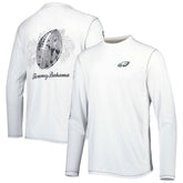 Philadelphia Eagles Laces Out Billboard Long Sleeve T-Shirt - White T-shirts