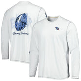 Tennessee Titans Laces Out Billboard Long Sleeve T-Shirt - White T-shirts