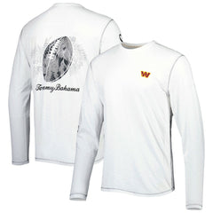 Washington Commanders Laces Out Billboard Long Sleeve T-Shirt - White T-shirts
