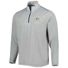 Green Bay Packers On Deck IslandZone Half-Zip Jacket - Gray Jackets