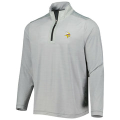 Minnesota Vikings On Deck IslandZone Half-Zip Jacket - Gray Jackets
