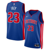 Jaden Ivey Detroit Pistons Unisex 2022 NBA Draft First Round Pick Swingman Jersey Icon Editi- Blue - Nike