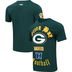 Green Bay Packers Pro Standard Old English T-Shirt - Green T-shirts